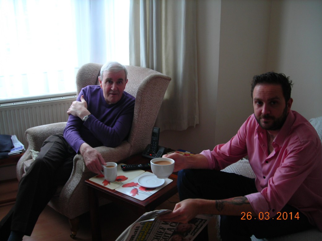 HIGH TEA ON A LOW TABLE