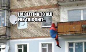 Spiderman-is-getting-too-old